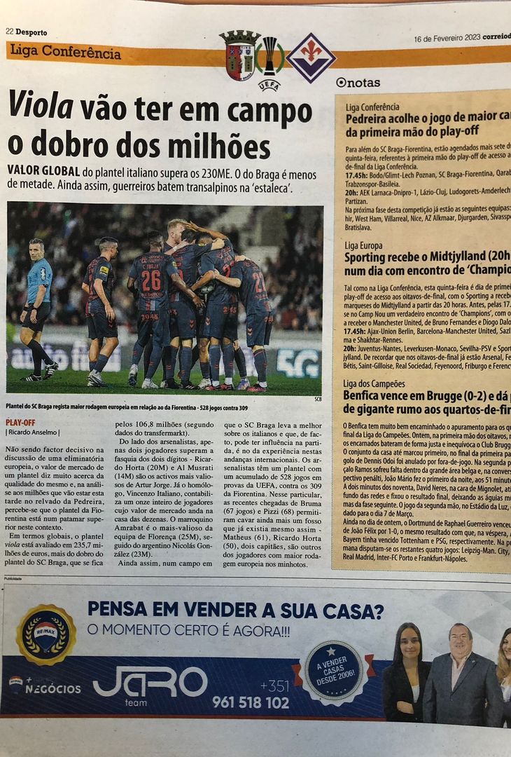 FOTO VN – I titoli dei giornali portoghesi. “Qui comandano i guerrieri” - immagine 4