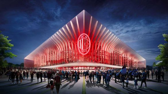 La Cattedrale di Popolous: sarà il nuovo stadio di Milan e Inter Nuovo Stadio AC Milan Cattedrale Populous