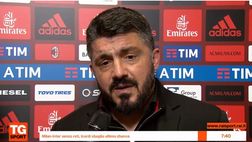 Gattuso: “Otto punti di distacco dall’Inter sono tanti, ma eravamo a meno 18. Il Milan…”
