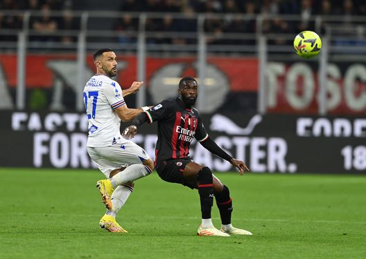 Milan Sampdoria Quagliarella (getty images) Milan Sampdoria Quagliarella