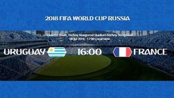 Uruguay-Francia – In quasi 100 anni solo un successo francese. Dal 1985 la Francia sempre a <i>“secco”</i> contro la <i>“Celeste”</i>!