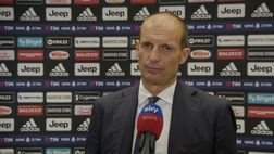 Allegri: “Inter squadra forte. Primo tempo siamo stati fortunati, poi il gol…”