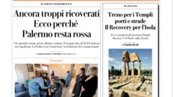 Prima Pagina, La Repubblica Palermo: “Ancora troppi ricoverati, ecco perchè Palermo resta rossa”