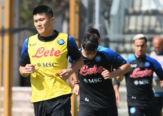 (Photo by SSC NAPOLI/SSC NAPOLI via Getty Images) kim min-jae