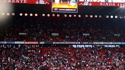 VIDEO – Momenti di tensione fra tifosi Twente e forze dell’ordine