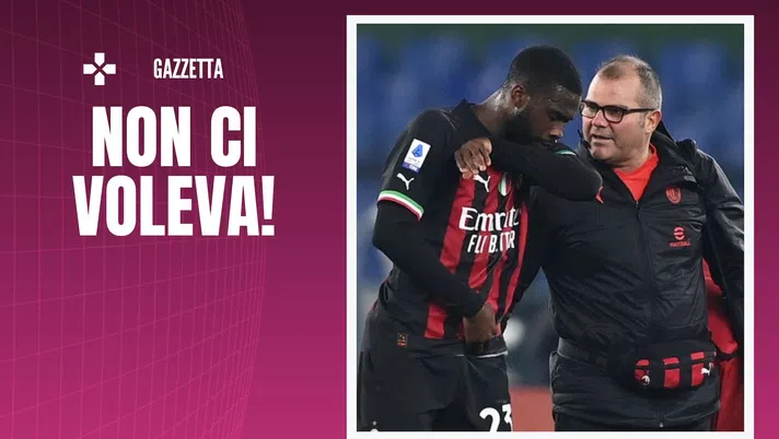 Fikayo Tomori AC Milan infortunati