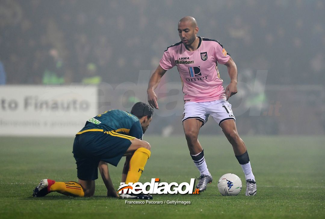  during the Serie B match between Benevento and Carpi FC at Stadio Ciro Vigorito on April 14, 2019 in Benevento, Italy. 