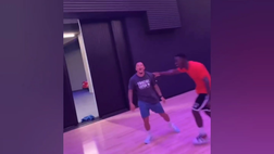 VIDEO – Abraham da bomber della Roma a cestista: la gara di NBA con Sancho e Tomori