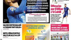 Prima Pagina, Corriere dello Sport: “Bella Mancio. Dybala fa impazzire l’Argentina. Per il Milan c’è Cahill…”