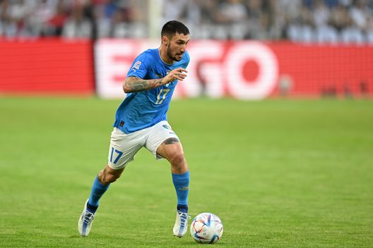 Matteo Politano (attaccante Napoli), qui con la maglia dell'Italia | News (Getty Images) Matteo Politano Italia