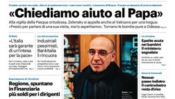 Prima Pagina, Giornale di Sicilia: “Chiediamo aiuto al Papa”