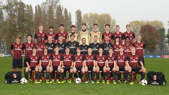 Gli Allievi Under 16 del Milan, foto @acmilan Gli Allievi Under 16 del Milan, foto @acmilan