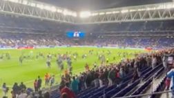 Dopo l’invasione nel derby, l’Espanyol chiede clemenza: non squalificateci il campo