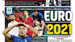 EDICOLA / CdS: Euro2021. La Lega Calcio vuole concludere il campionato a giugno o luglio