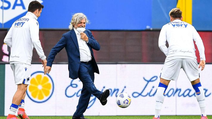 Sampdoria, Ferrero strizza l’occhio alla Roma: “Mourinho, prendi Damsgaard” Sampdoria, Ferrero strizza l’occhio alla Roma: “Mourinho, prendi Damsgaard”