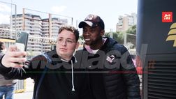 FOTO Venezia-Palermo, i Rosanero in partenza dal “Renzo Barbera” (GALLERY)