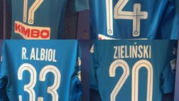 Torino-Napoli, azzurri in campo per il riscaldamento