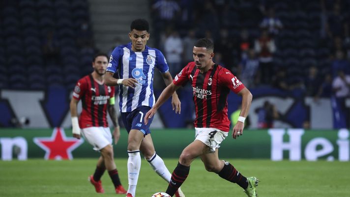 Ismael Bennacer, centrocampista del Milan, qui in Champions League contro il Porto (Getty Images)