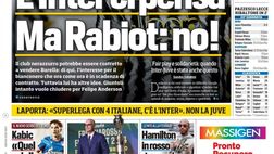 EDICOLA TS – Inter costretta a vendere Barella? Idea Rabiot, ma lui dice no