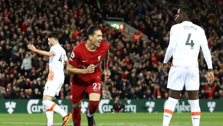 VIDEO Liverpool-Napoli 2-0 Nunez in pieno recupero sigla il gol del raddoppio - immagine 1
