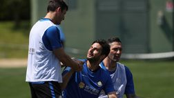 Inter Forever alla Pinetina, Ranocchia agli ex compagni: “Bello giocare di nuovo insieme”