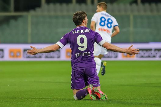 GERMOGLI PH: 11 APRILE 2021 FIRENZE STADIO ARTEMIO FRANCHI SERIE A FIORENTINA VS ATALANTA NELLA FOTO VLAHOVIC GERMOGLI PH: 11 APRILE 2021 FIRENZE STADIO ARTEMIO FRANCHI SERIE A FIORENTINA VS ATALANTA NELLA FOTO VLAHOVIC