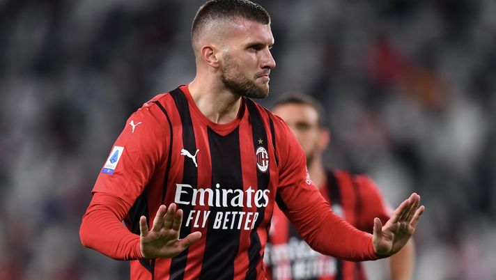 Ante Rebic AC Milan Juventus-Milan 1-1 Serie A 2021-2022
