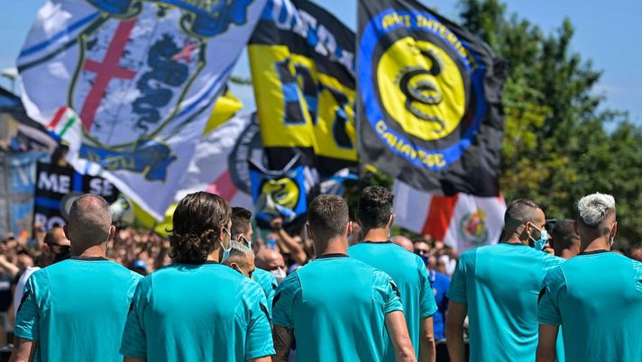 Inter-Roma, San Siro sold out: Curva Nord a colloquio con Inzaghi e giocatori - immagine 1