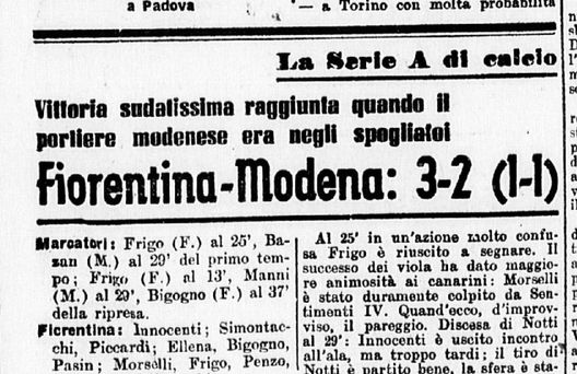 Nel 1940 l’unico bel Capodanno della Fiorentina… in campo- immagine 2