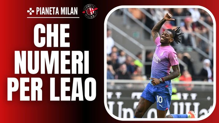 Rafael Leao, attaccante del Milan 07/04/2024 PianetaMilan.it