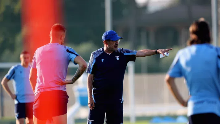 Maurizio Sarri a Formello