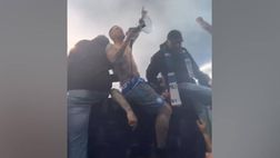 Festa Scudetto Napoli: Politano e il coro contro la Juventus | VIDEO