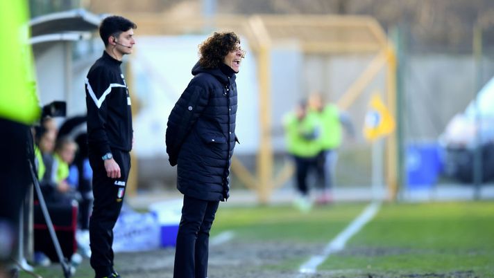 MILAN, ITALY - JANUARY 22: Rita Guarino of FC Internazionale Women in action during the match between FC Internazionale Women and Como Women at Stadio Breda in Sesto San Giovanni on January 22, 2023 in Milan, Italy. (Photo by Mattia Pistoia - Inter/Inter via Getty Images) Derby della Madonnina femminile, Guarino: “Contro il Milan partita difficile” - immagine 1