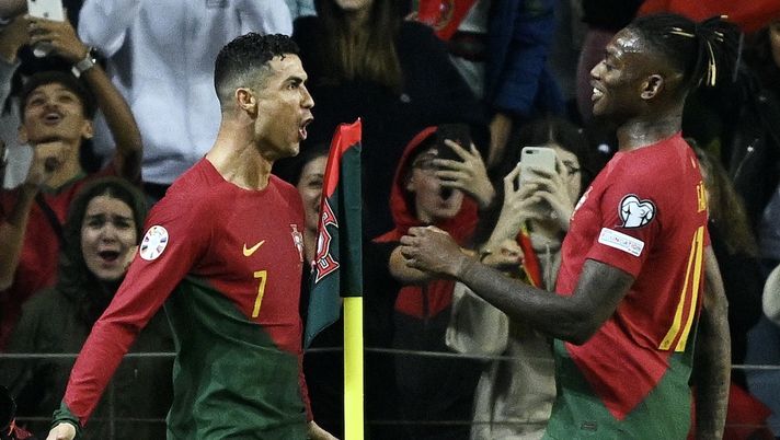 Portogallo Cristiano Ronaldo Rafael Leao
