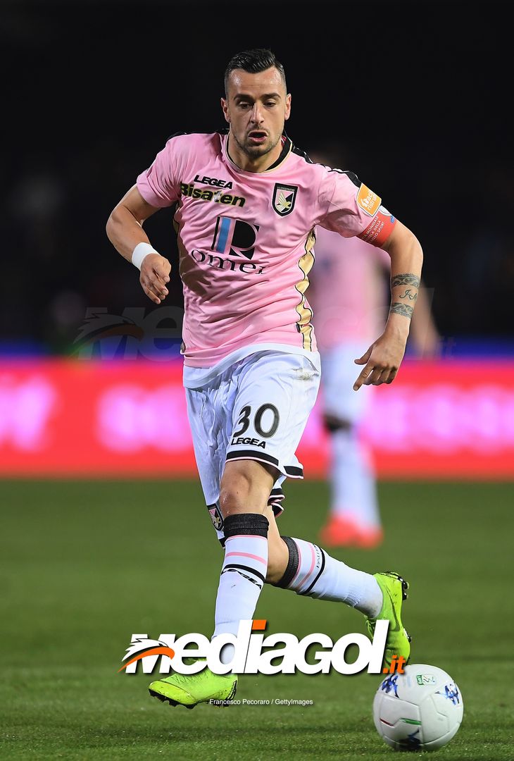  during the Serie B match between Benevento and Carpi FC at Stadio Ciro Vigorito on April 14, 2019 in Benevento, Italy. 