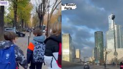 VIDEO / Maxi Lopez riporta i bambini a casa a Parigi dopo la “vacanza”: “Au revoir”