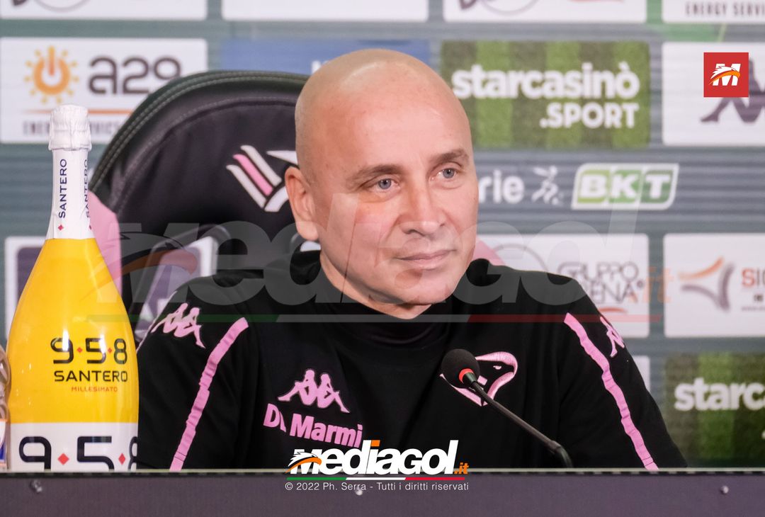 FOTO PALERMO, verso il Perugia: Corini in sala stampa (Gallery) - immagine 28