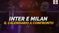 VIDEO Serie A, volata scudetto: il calendario di Inter e Milan a confronto