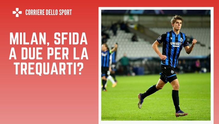 Charles De Ketelaere, tra i profili seguiti dal Milan insieme a Domenico Berardi (Getty Images) Charles De Ketelaere, tra i profili seguiti dal Milan insieme a Domenico Berardi