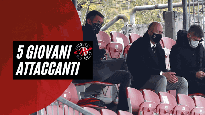 Milan, i 5 giovani attaccanti del futuro