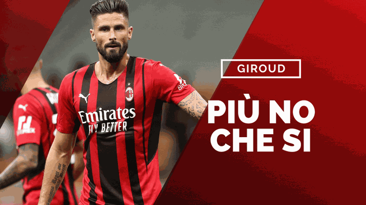Olivier Giroud (attaccante AC Milan), difficile che sia a disposizione per la Lazio | (credits: Getty images) 