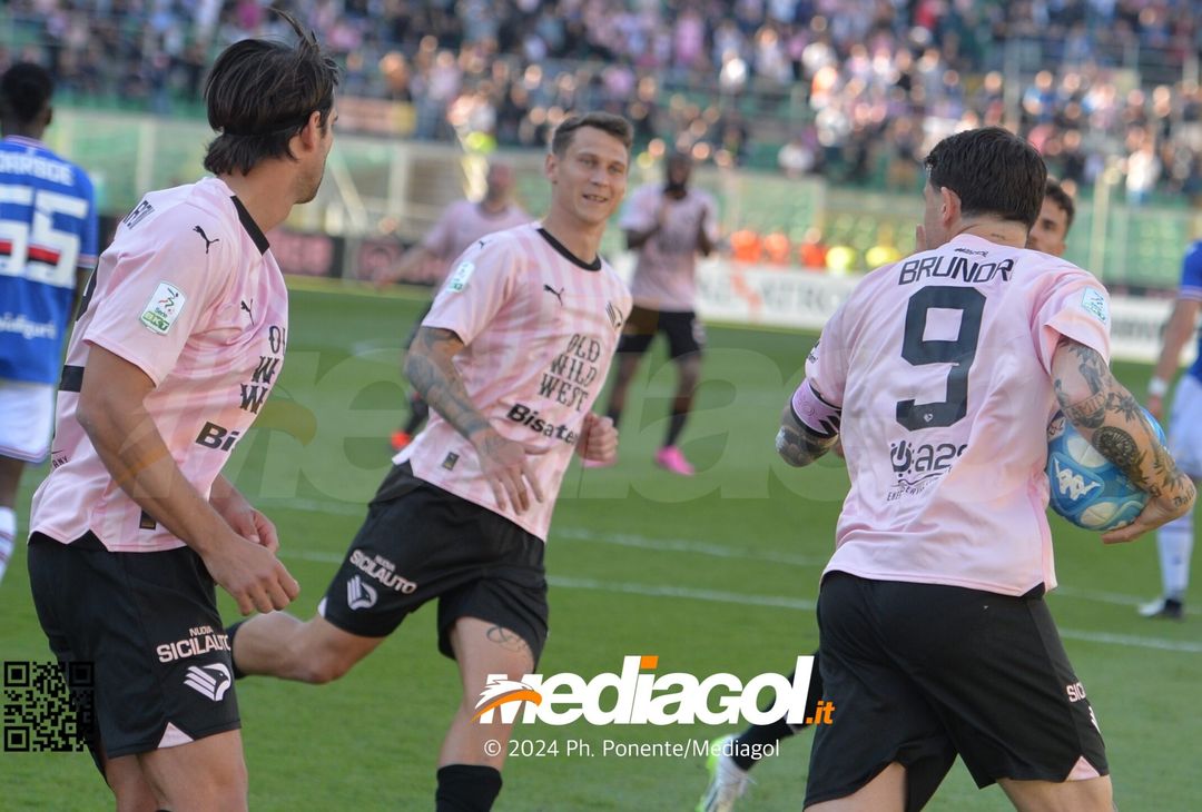 FOTO Palermo-Sampdoria 2-2, 32ª giornata Serie B 2023-2024 (GALLERY) - immagine 71