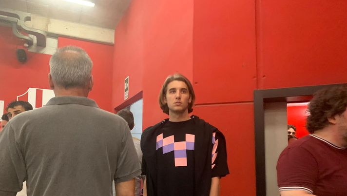 FOTO Padova-Palermo, in tribuna all’Euganeo l’ex rosanero Manuel Peretti  Palermo