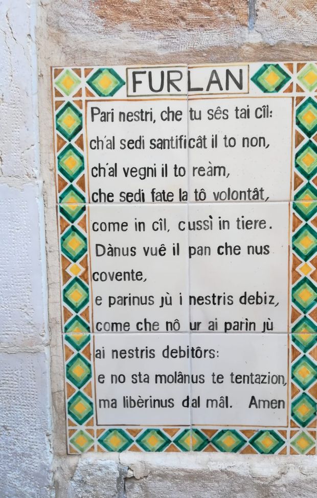 La preghiera in Friulano capeggia tra quelle in tutte le lingue del mondo 