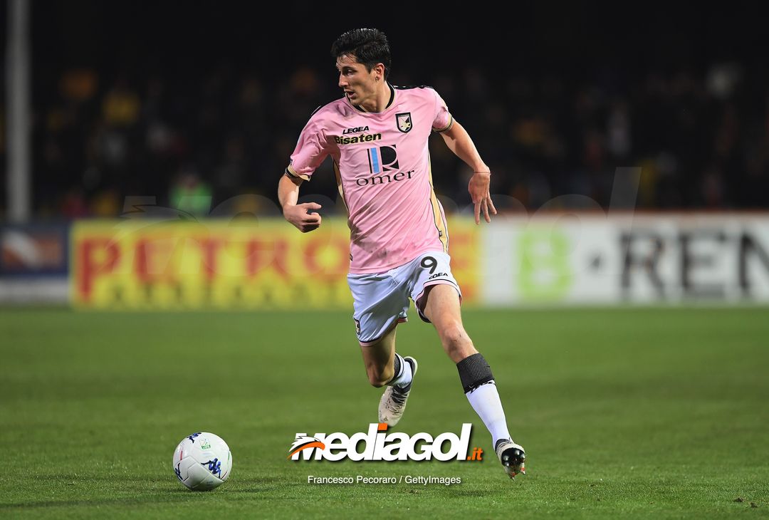  during the Serie B match between Benevento and Carpi FC at Stadio Ciro Vigorito on April 14, 2019 in Benevento, Italy. 