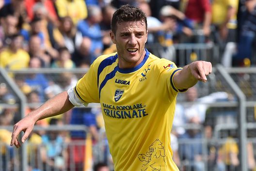 As Frosinone 16/05/2015 - campionato di calcio serie B / Frosinone-Crotone / foto Antonello Sammarco/Image Sport
nella foto: Daniel Ciofani 