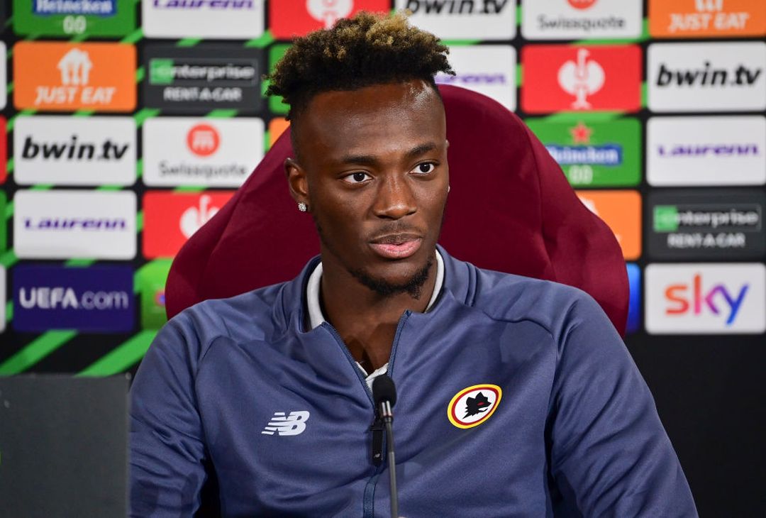 La conferenza stampa di Mourinho e Abraham –  FOTO GALLERY - immagine 13