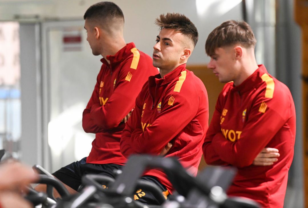 Trigoria, seduta tra palestra e campo verso il Sassuolo – FOTO GALLERY - immagine 4