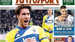 Prima Pagina, Tuttosport: “Vlahovic delirio Juve. Gosens, obiettivo derby”