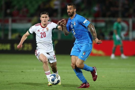 Spinazzola Italia-Ungheria (getty images) Spinazzola Italia-Ungheria